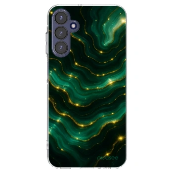 Picasee silikónový prehľadný obal pre Samsung Galaxy A15 A155F 4G - Emerald