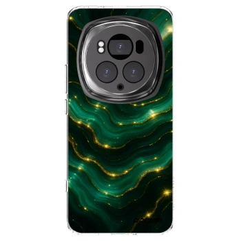 Picasee silikónový prehľadný obal pre Honor Magic6 Pro - Emerald