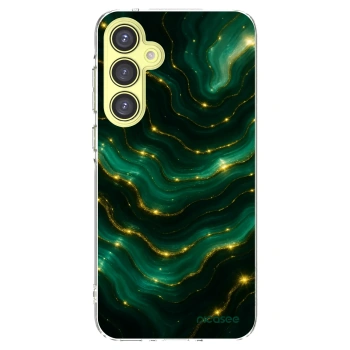 Picasee silikónový prehľadný obal pre Samsung Galaxy A35 5G A356B - Emerald