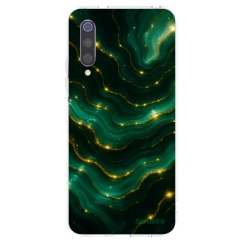 Picasee silikónový prehľadný obal pre Xiaomi Mi 9 - Emerald