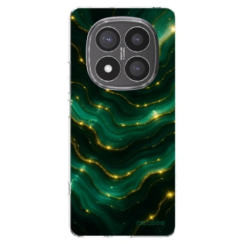Picasee silikónový prehľadný obal pre Xiaomi Redmi Note 14 Pro+ 5G - Emerald