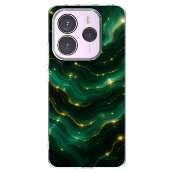 Picasee silikónový prehľadný obal pre Xiaomi Redmi Note 14 5G - Emerald