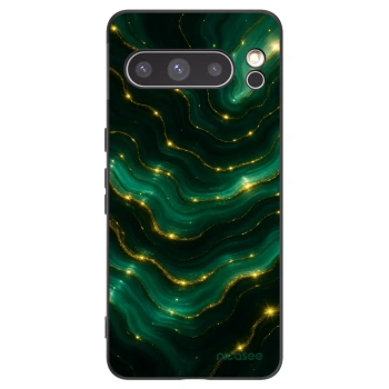 Picasee silikónový čierny obal pre Google Pixel 8 Pro - Emerald