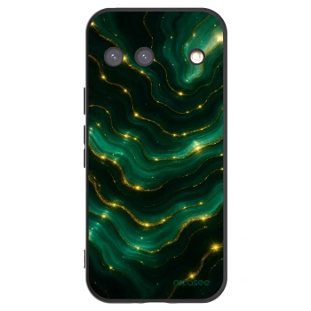 Picasee silikónový čierny obal pre Google Pixel 9 - Emerald