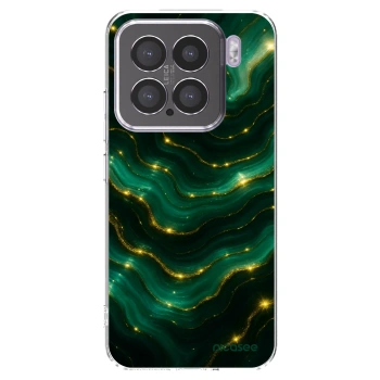 Picasee silikónový prehľadný obal pre Xiaomi 15 - Emerald