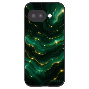 Picasee silikónový čierny obal pre Google Pixel 9a - Emerald