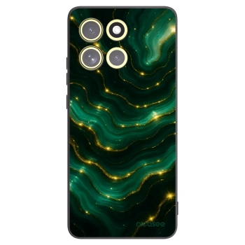Picasee silikónový čierny obal pre Motorola Moto G86 5G - Emerald