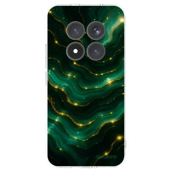 Picasee silikónový prehľadný obal pre Xiaomi Redmi Note 15 Pro+ - Emerald