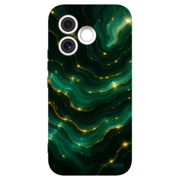 Picasee silikónový čierny obal pre Honor 600 Lite - Emerald