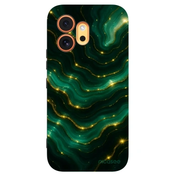 Picasee silikónový čierny obal pre Honor 600 - Emerald
