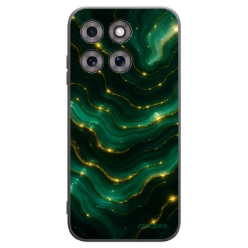 Picasee silikónový čierny obal pre Motorola Moto G77 - Emerald