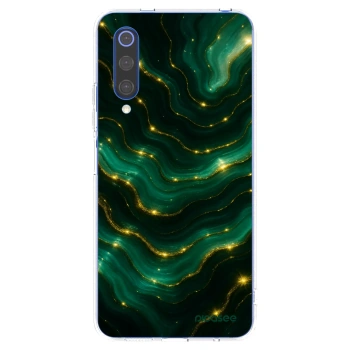 Picasee silikónový prehľadný obal pre Xiaomi Mi 9 SE - Emerald