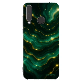 Picasee silikónový prehľadný obal pre Honor 20 Lite - Emerald