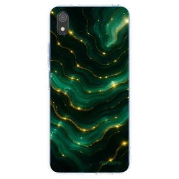 Picasee silikónový prehľadný obal pre Xiaomi Redmi 7A - Emerald