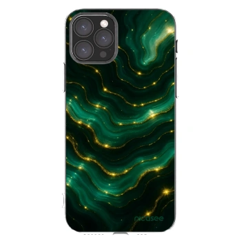 Picasee silikónový prehľadný obal pre Apple iPhone 11 Pro - Emerald