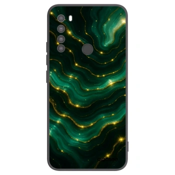 Picasee silikónový čierny obal pre Xiaomi Redmi Note 8 - Emerald