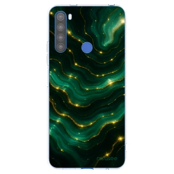 Picasee silikónový prehľadný obal pre Xiaomi Redmi Note 8T - Emerald