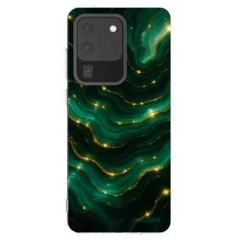 Picasee silikónový prehľadný obal pre Samsung Galaxy S20 Ultra 5G G988F - Emerald
