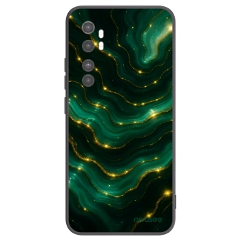 Picasee silikónový čierny obal pre Xiaomi Mi Note 10 Lite - Emerald