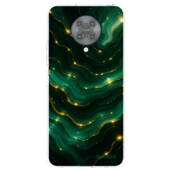 Picasee silikónový prehľadný obal pre Xiaomi Poco F2 Pro - Emerald