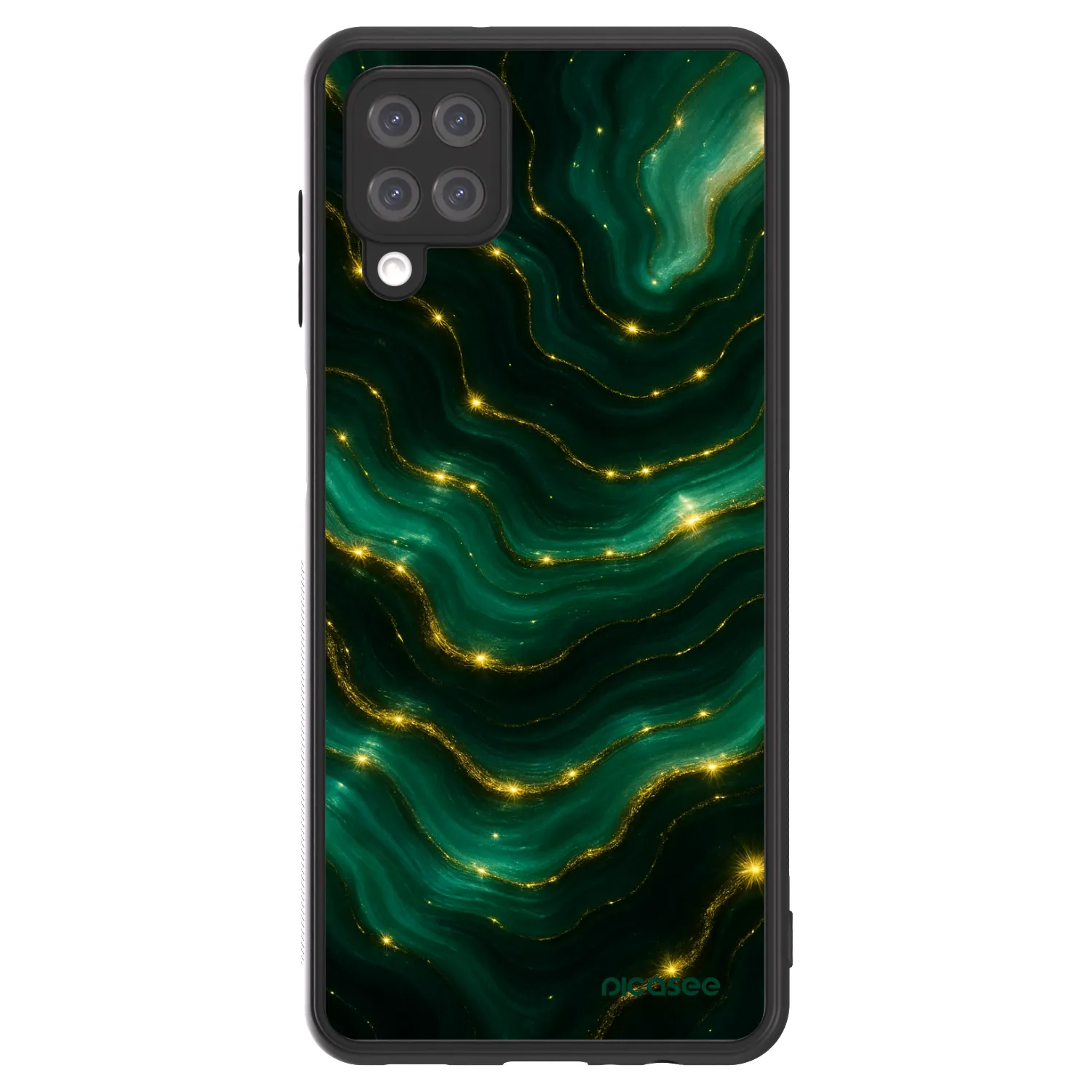 Picasee ULTIMATE CASE pro Samsung Galaxy A12 A125F - Emerald