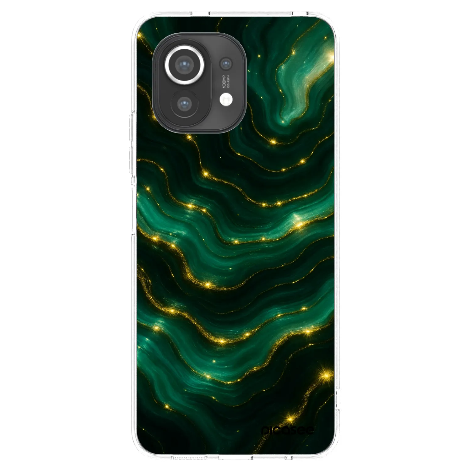 Picasee silikónový prehľadný obal pre Xiaomi Mi 11 - Emerald