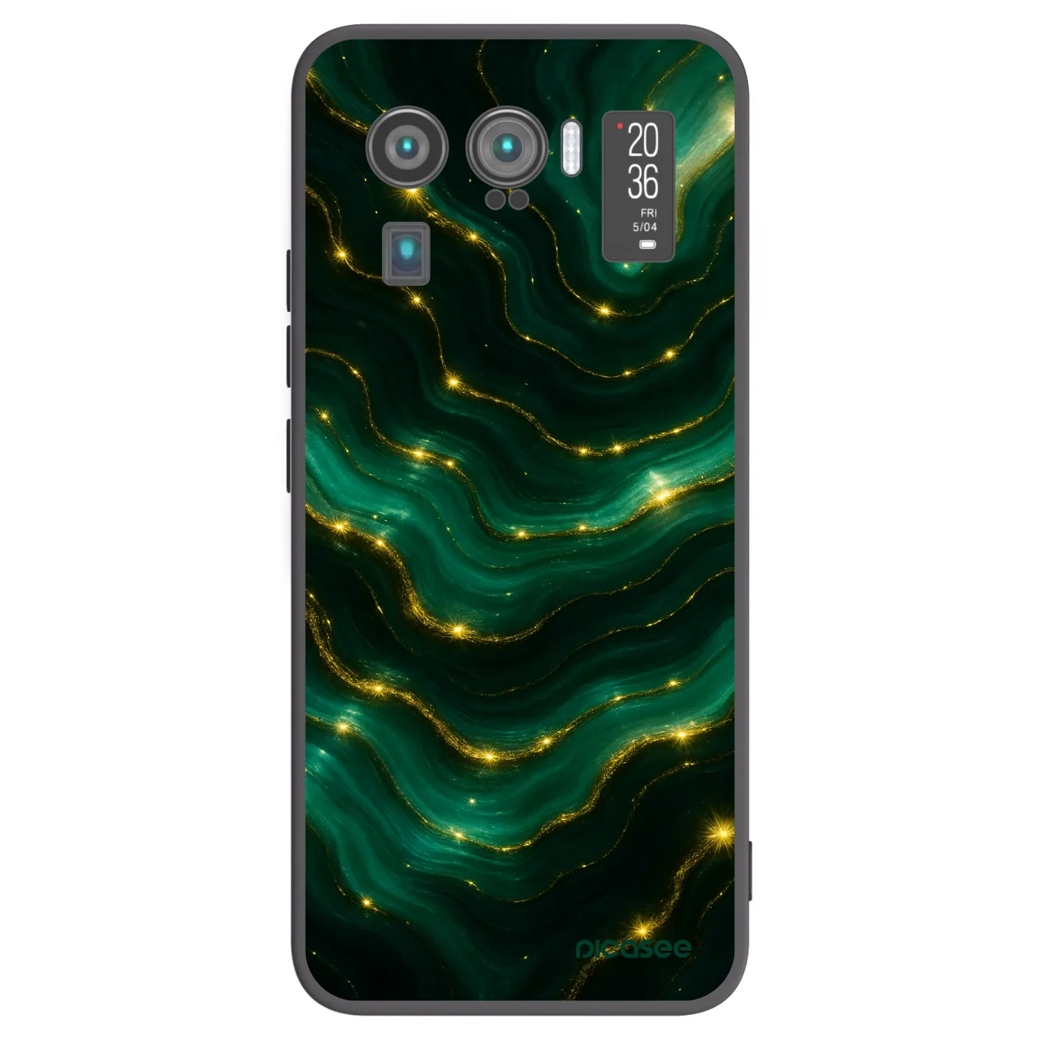 Picasee silikónový čierny obal pre Xiaomi Mi 11 Ultra - Emerald