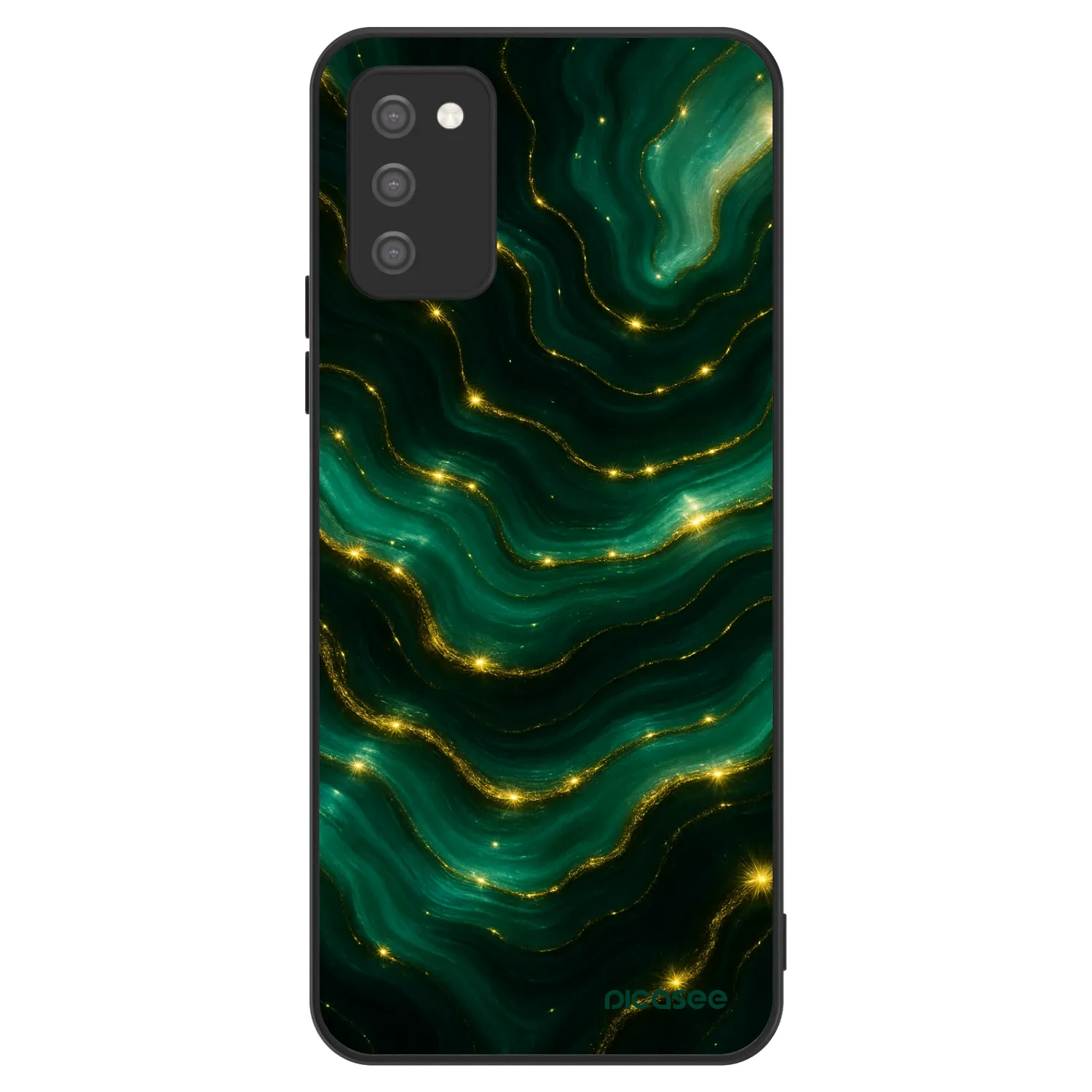 Picasee ULTIMATE CASE pro Samsung Galaxy A02s A025G - Emerald