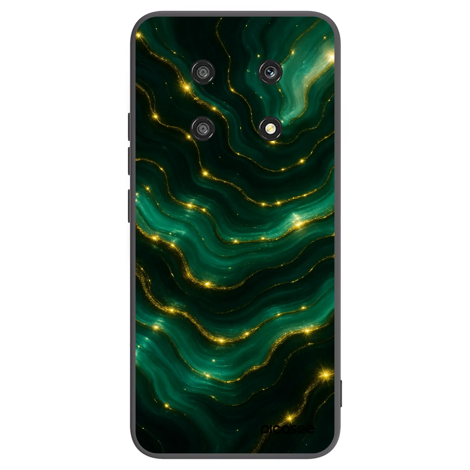 Picasee silikónový čierny obal pre Honor Magic4 Lite 5G - Emerald