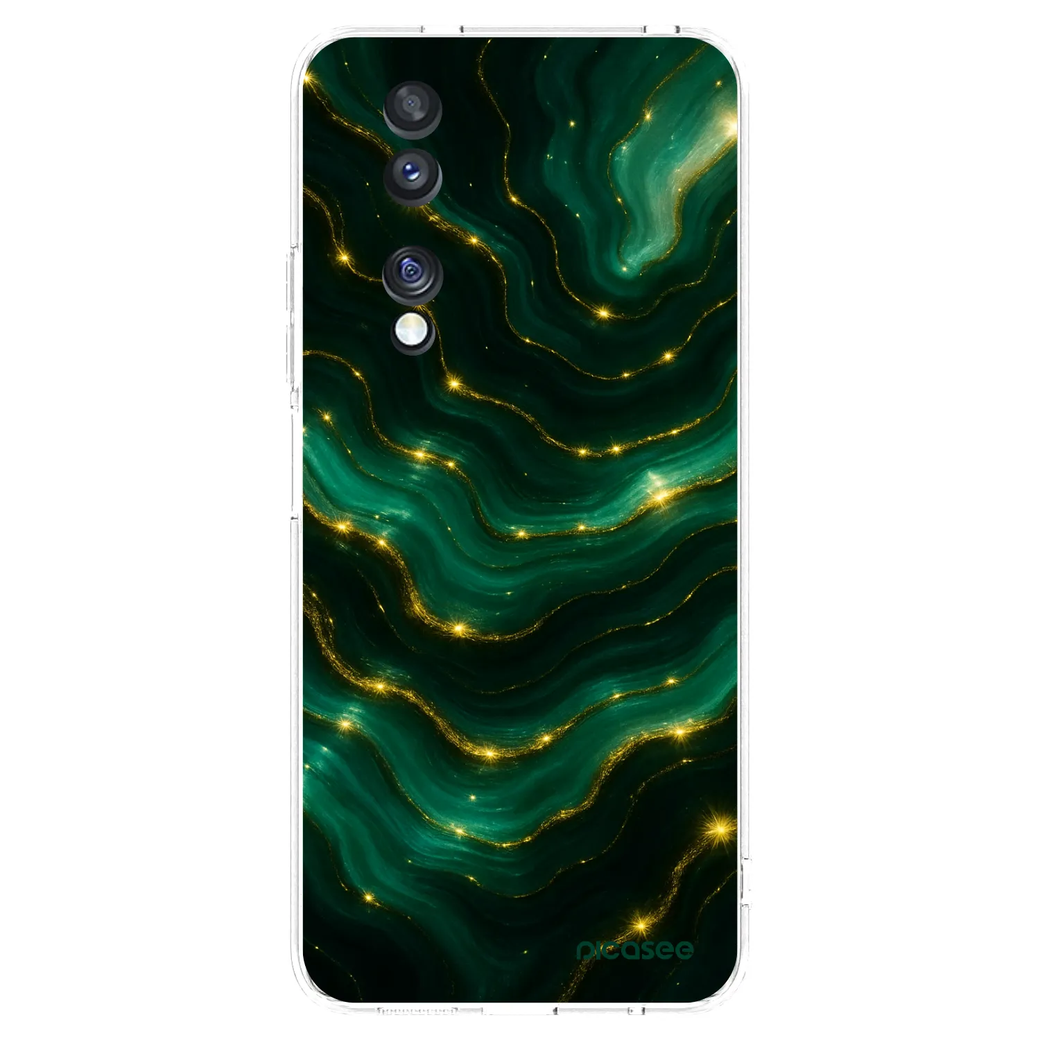 Picasee silikónový prehľadný obal pre Honor 70 - Emerald