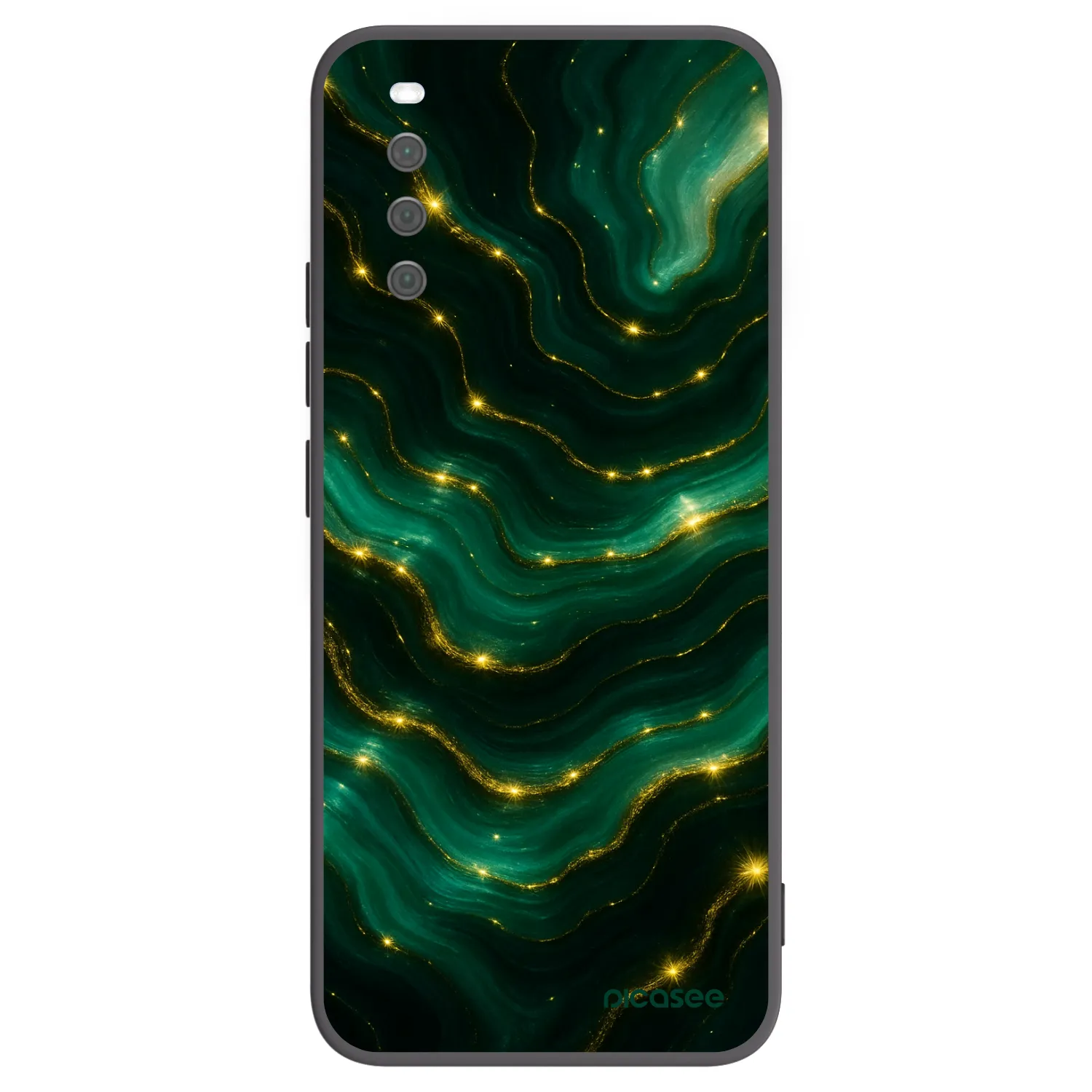 Silikónový čierny obal pre Sony Xperia 10 III - Emerald