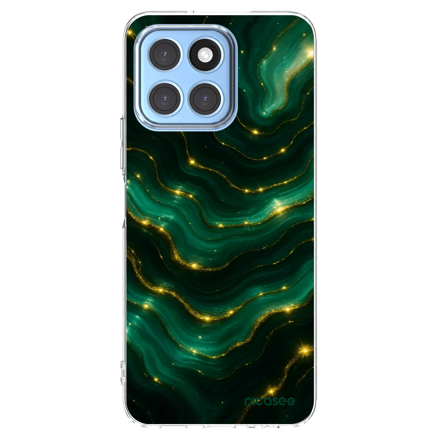 Picasee silikónový prehľadný obal pre Honor X6 - Emerald