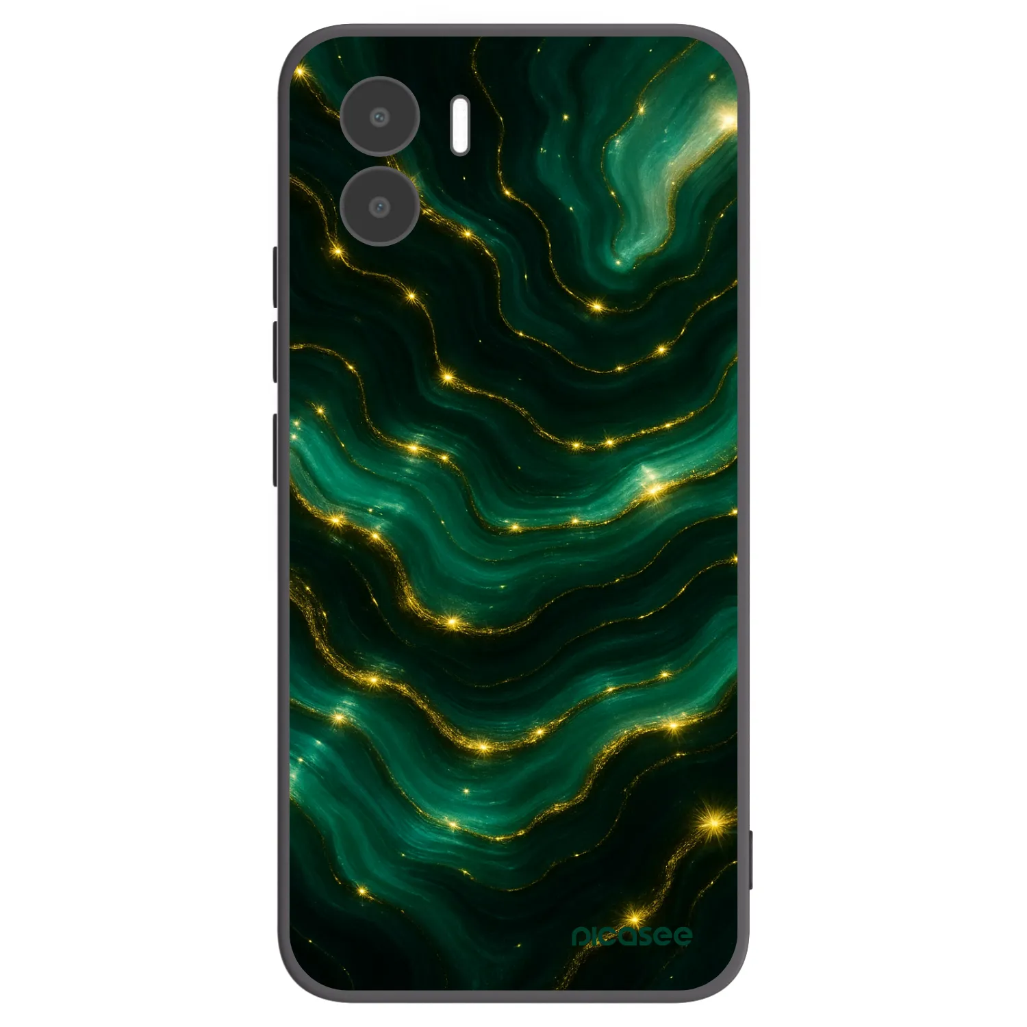 Picasee silikónový čierny obal pre Xiaomi Redmi A2 - Emerald