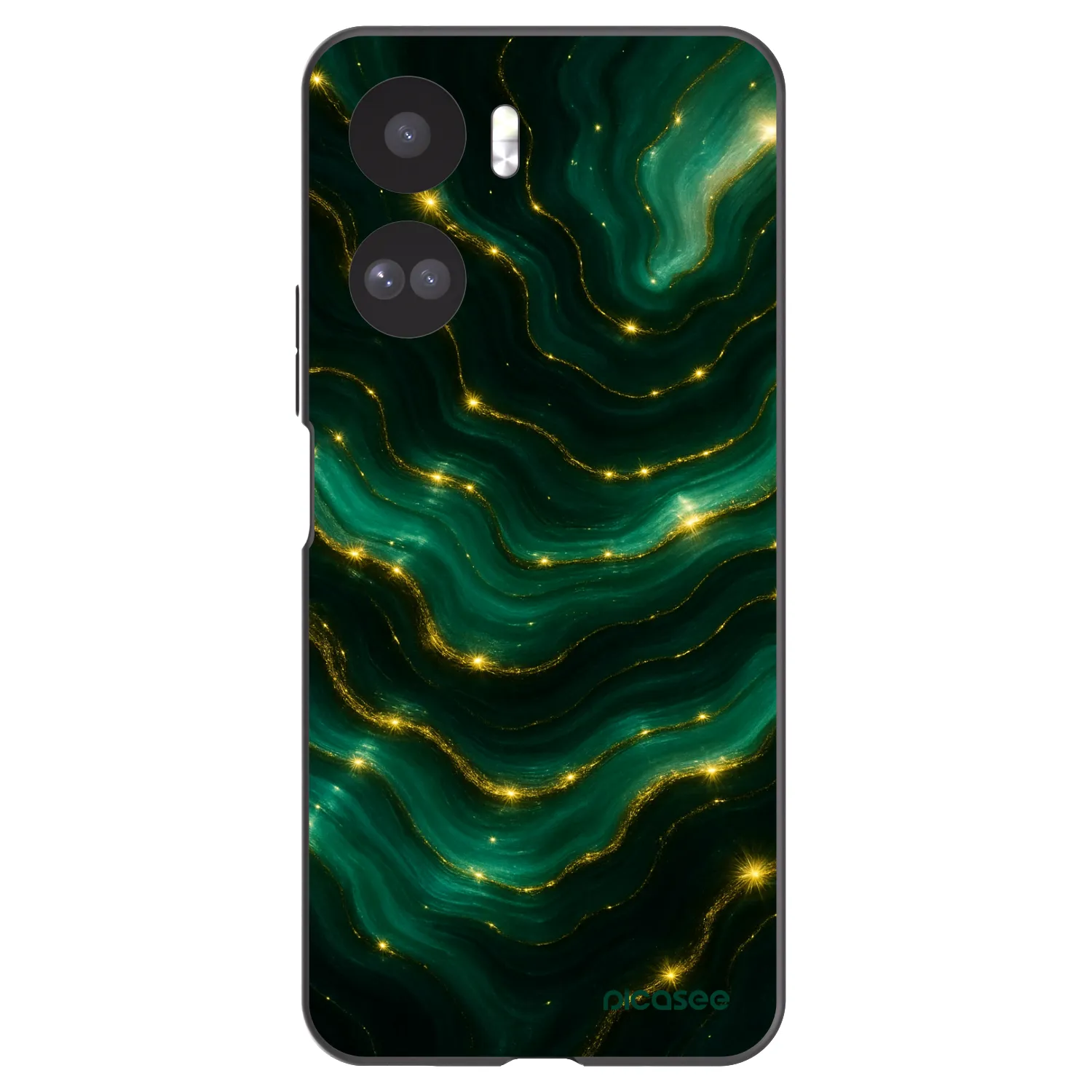 Picasee silikónový čierny obal pre Honor 90 Lite 5G - Emerald