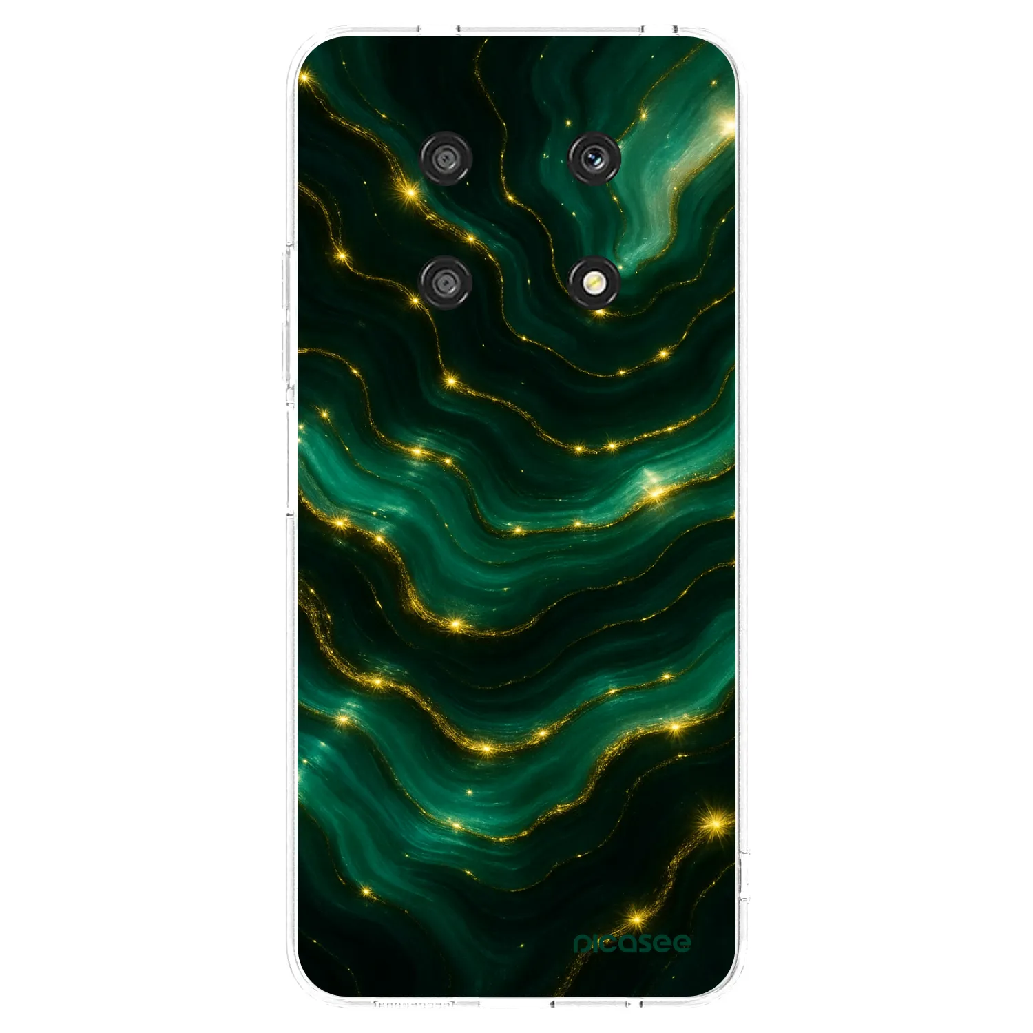 Picasee silikónový prehľadný obal pre Honor Magic4 Lite 5G - Emerald