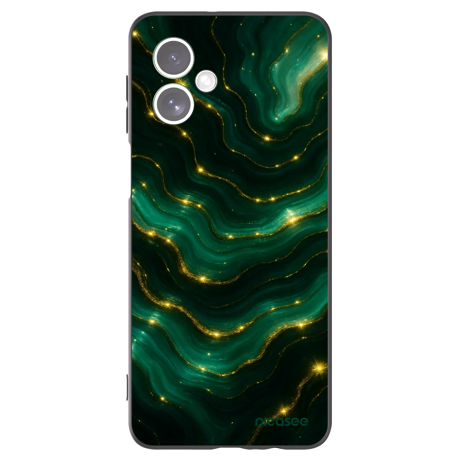 Silikónový čierny obal pre Motorola Moto G54 5G - Emerald