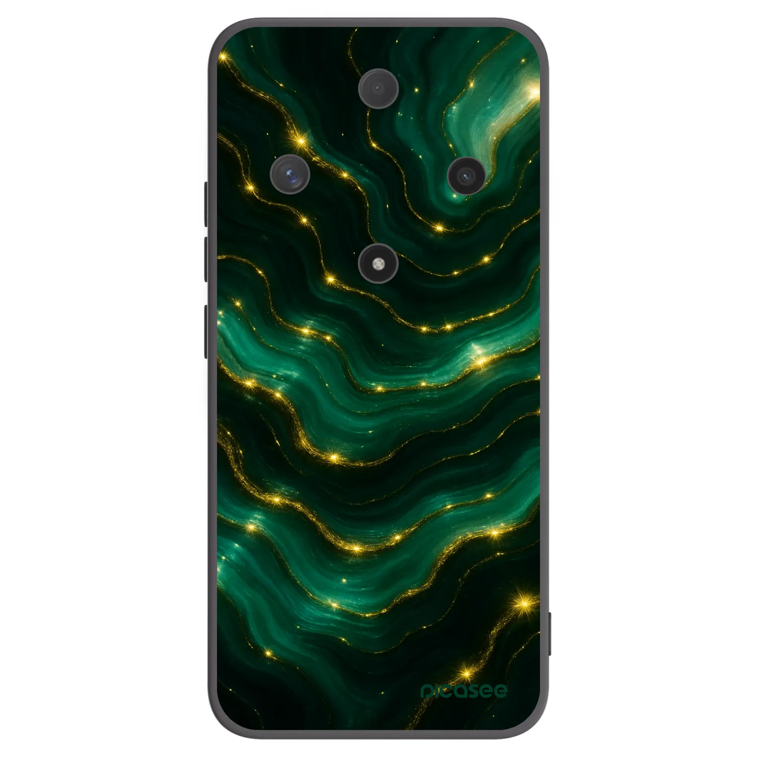 Picasee silikónový čierny obal pre Honor Magic6 Lite 5G - Emerald