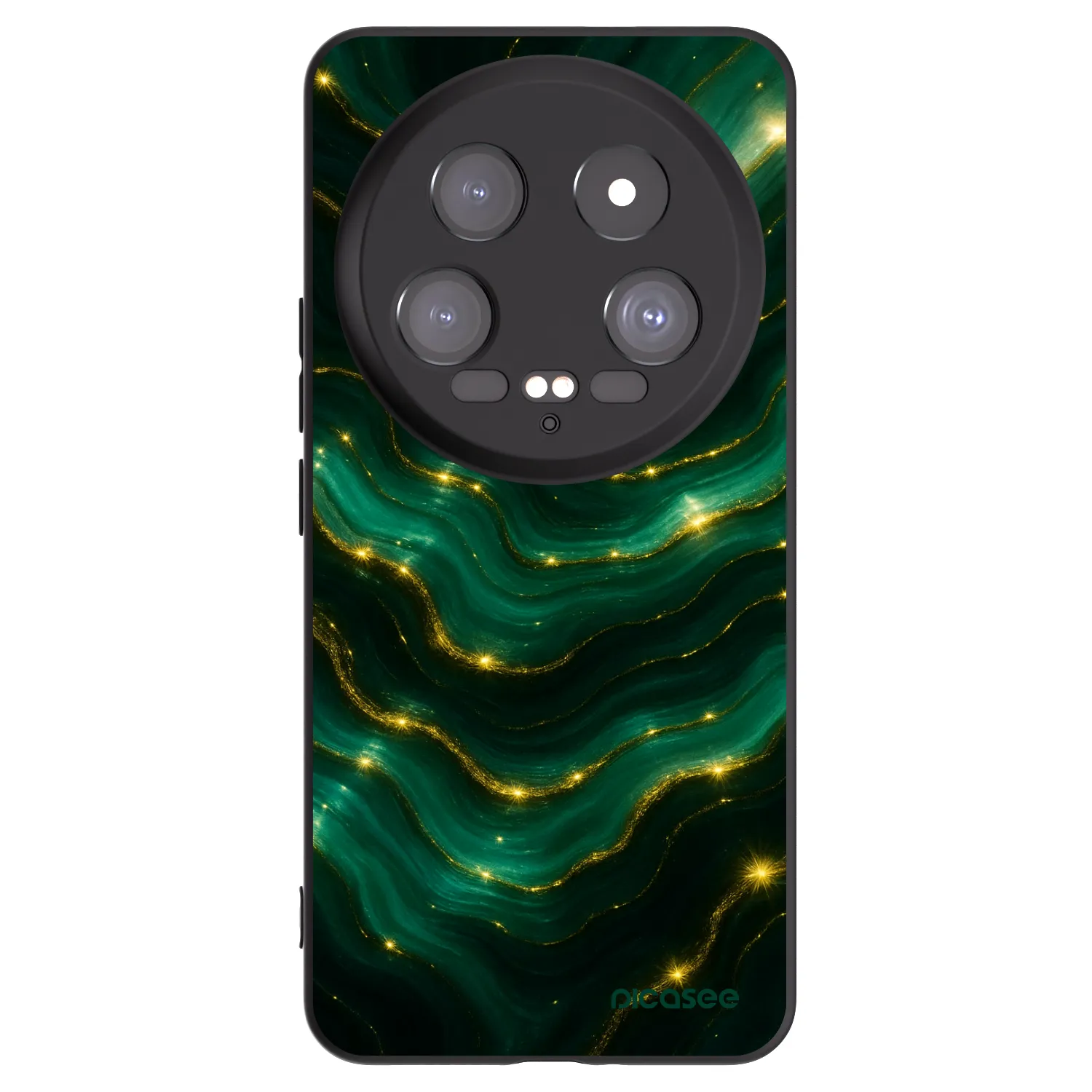 Picasee silikónový čierny obal pre Xiaomi 14 Ultra - Emerald