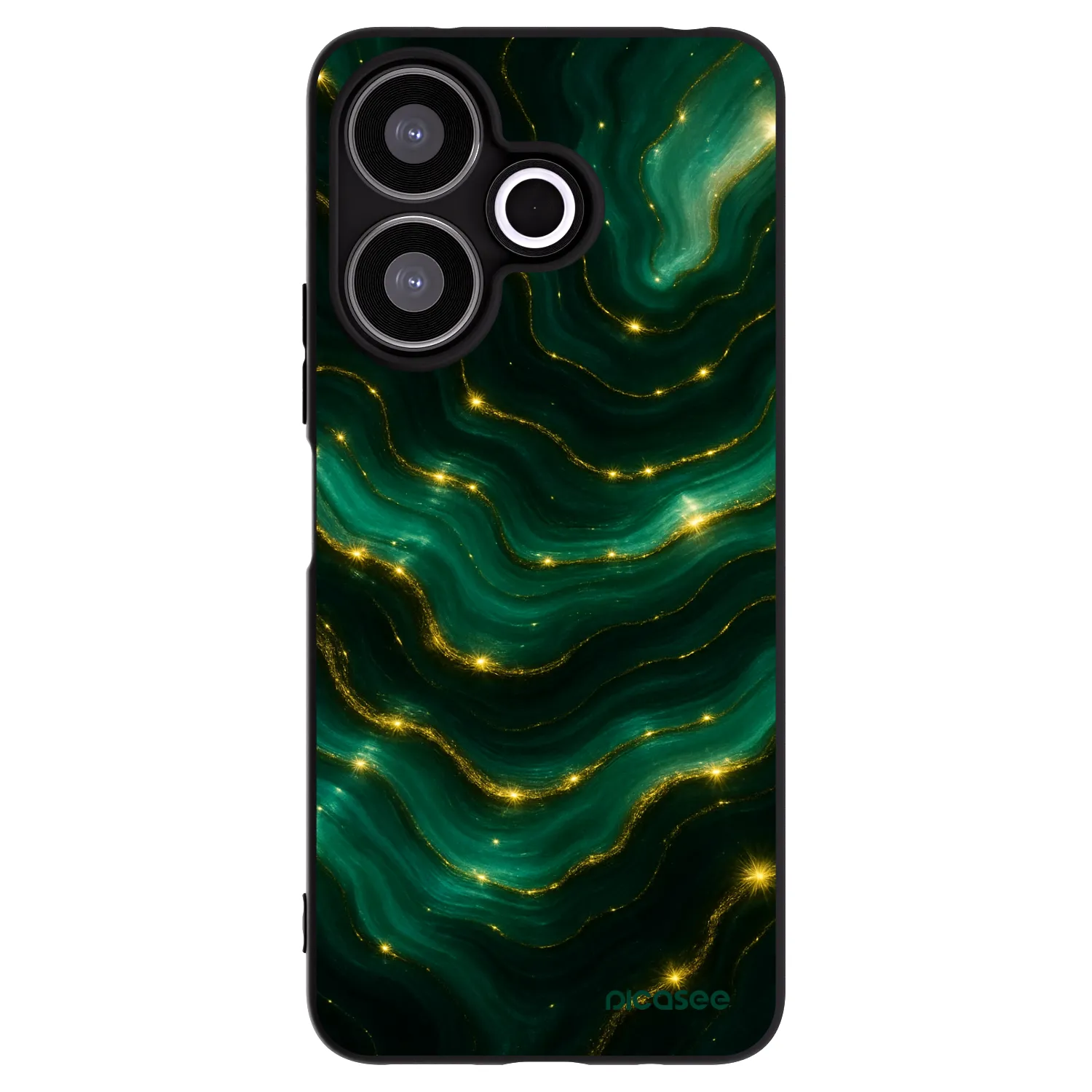Silikónový čierny obal pre Xiaomi Redmi 13 4G - Emerald