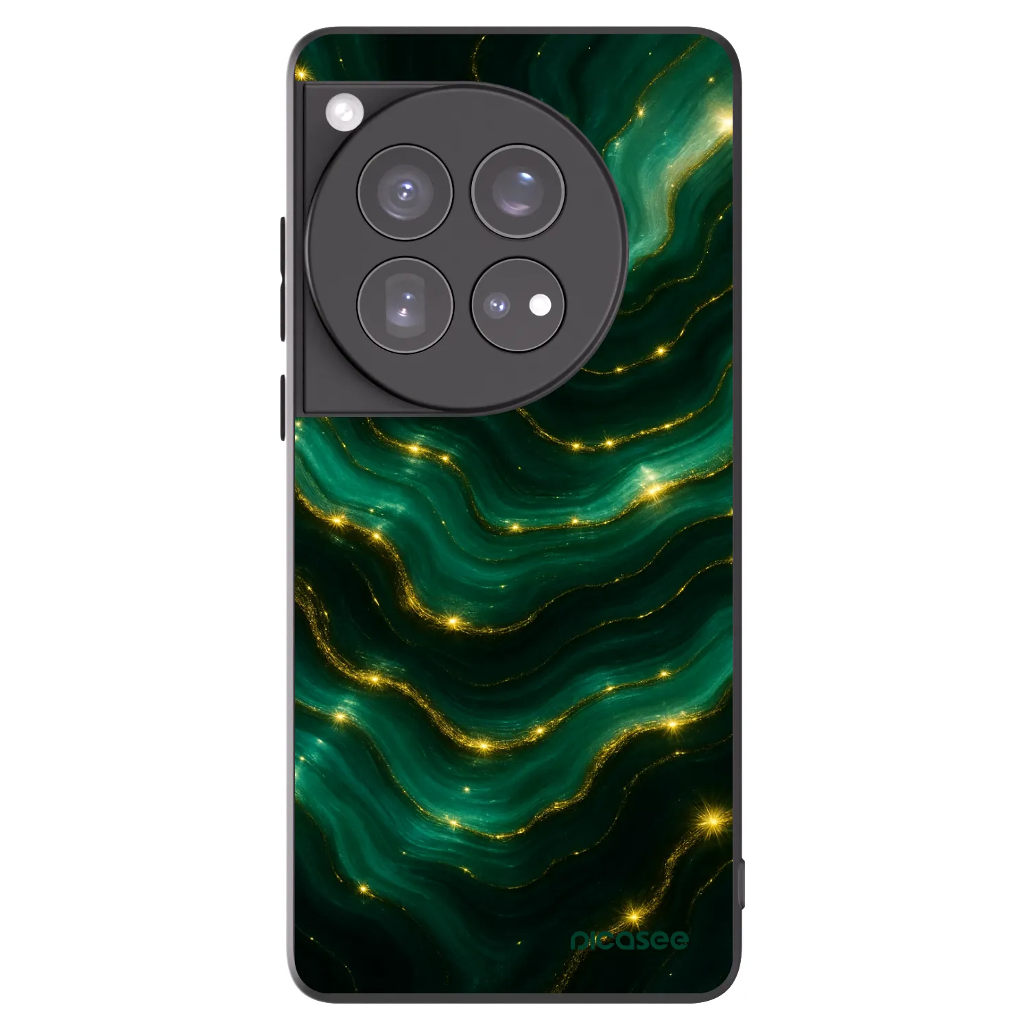 Silikónový čierny obal pre OnePlus 12 5G - Emerald