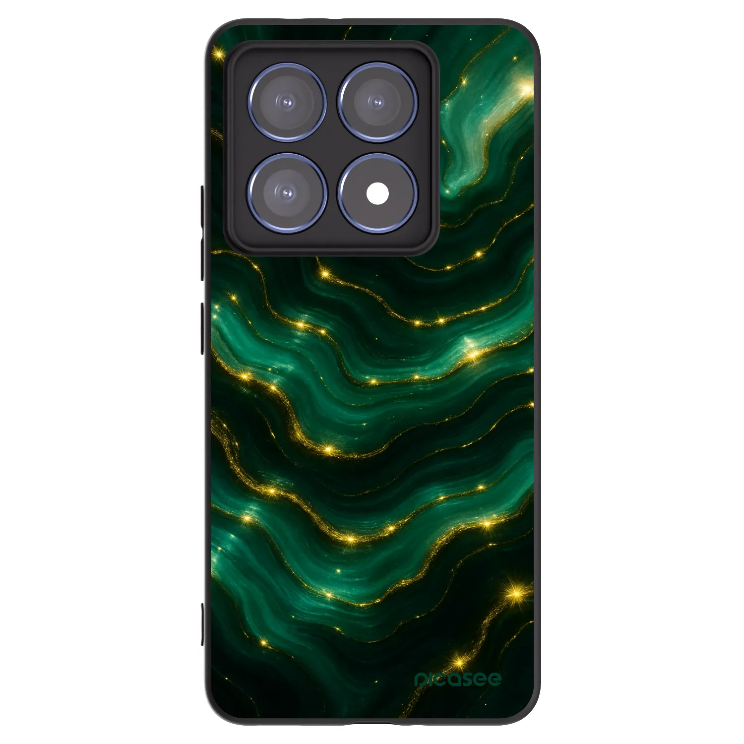Silikónový čierny obal pre Xiaomi 14T Pro - Emerald
