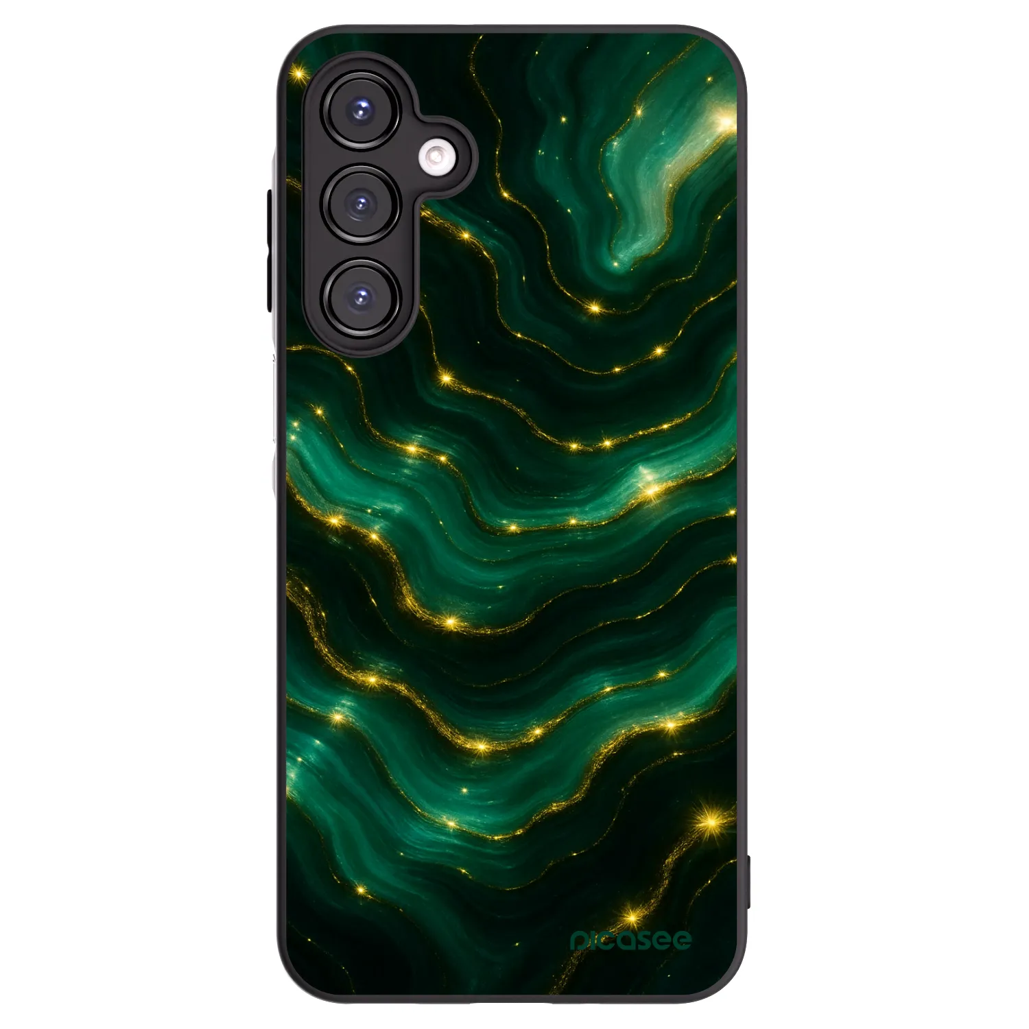 Picasee silikónový čierny obal pre Samsung Galaxy A16 5G - Emerald