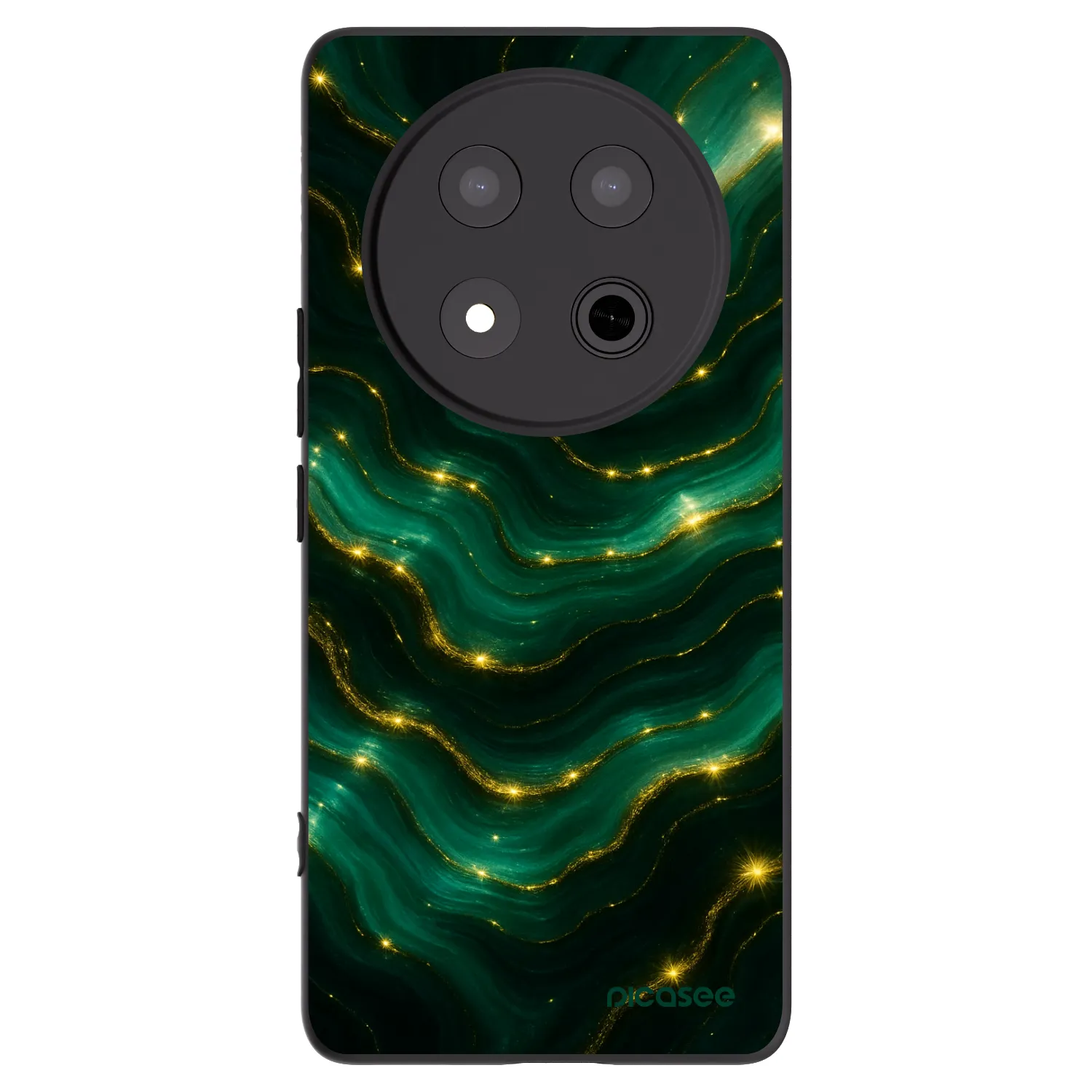 Picasee silikónový čierny obal pre Honor Magic7 Lite 5G - Emerald