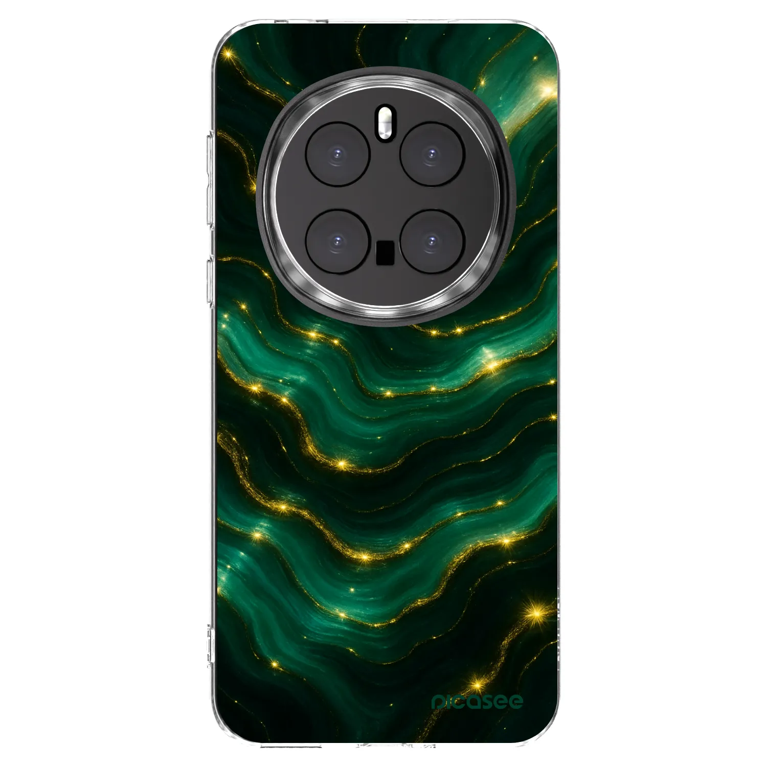 Picasee silikónový prehľadný obal pre Honor Magic7 Pro 5G - Emerald