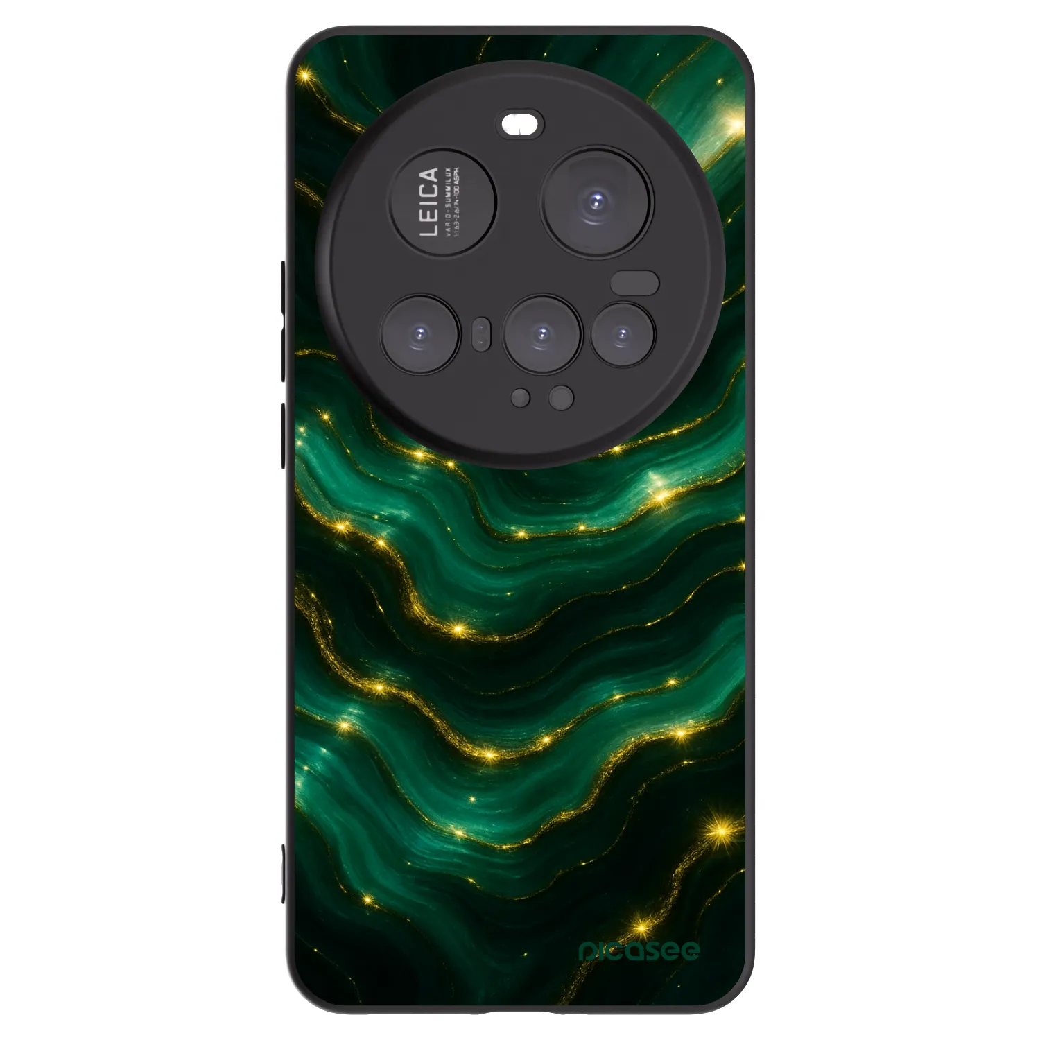 Picasee silikónový čierny obal pre Xiaomi 15 Ultra - Emerald