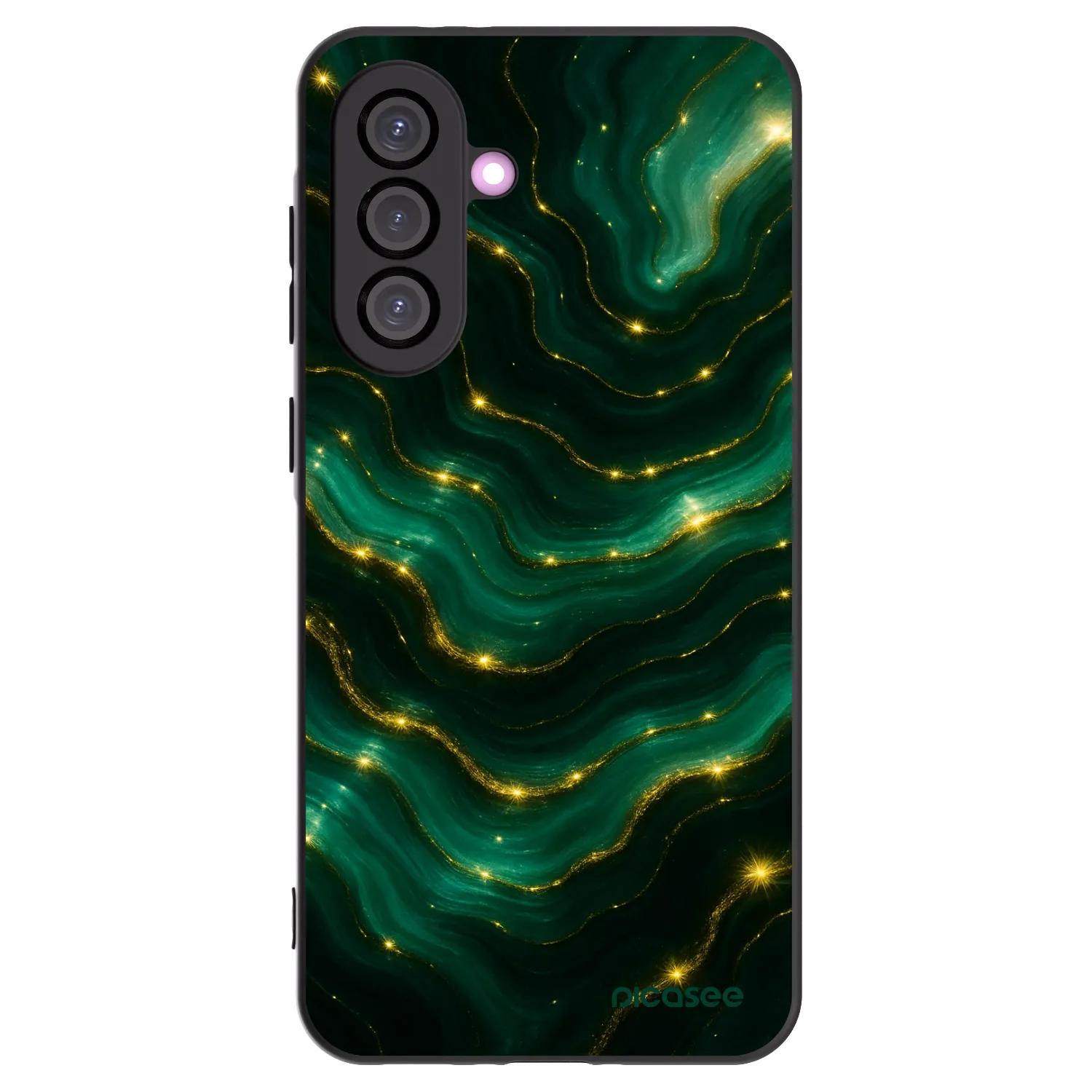 Picasee silikónový čierny obal pre Samsung Galaxy A56 5G A566B - Emerald