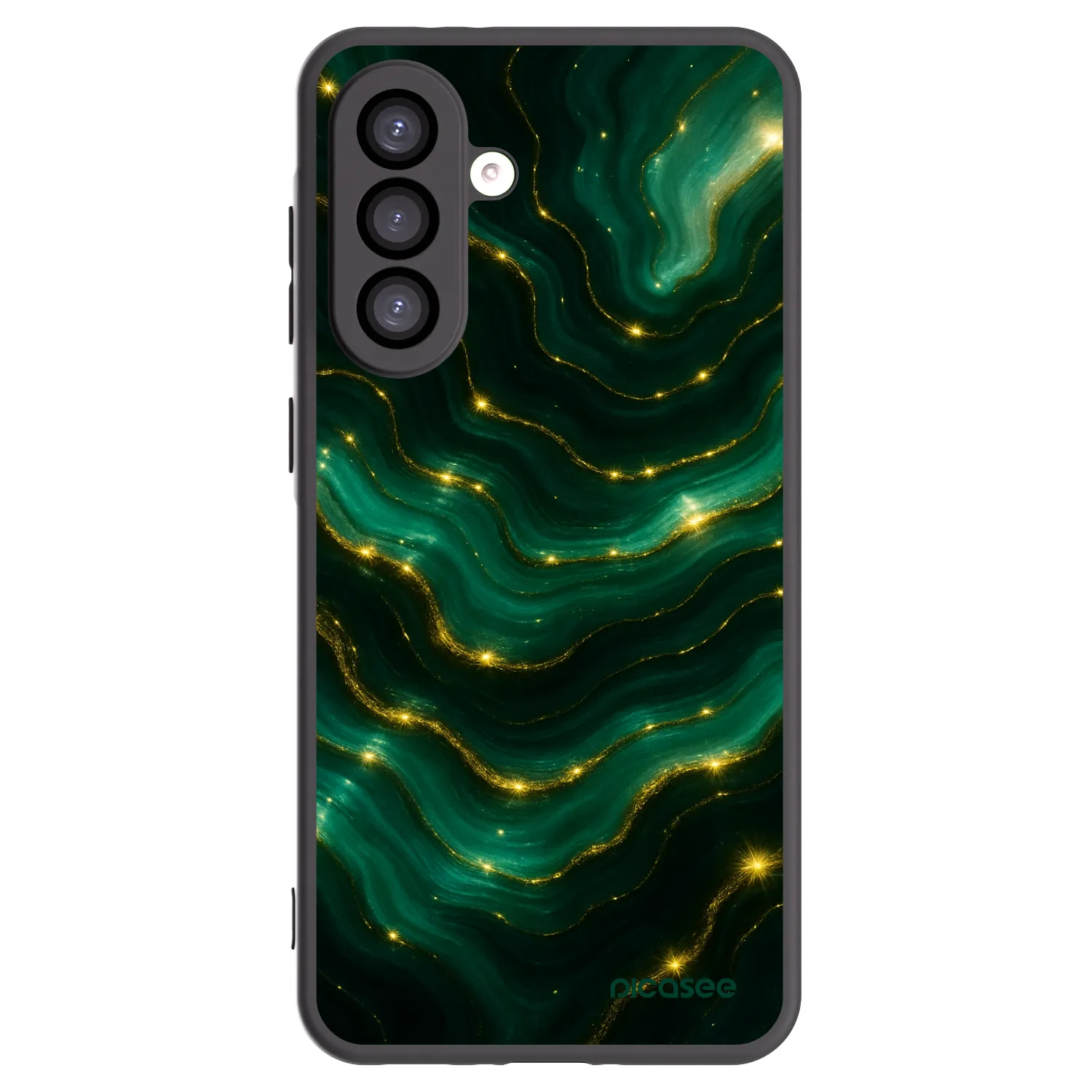 Picasee silikónový čierny obal pre Samsung Galaxy A26 5G A266B - Emerald