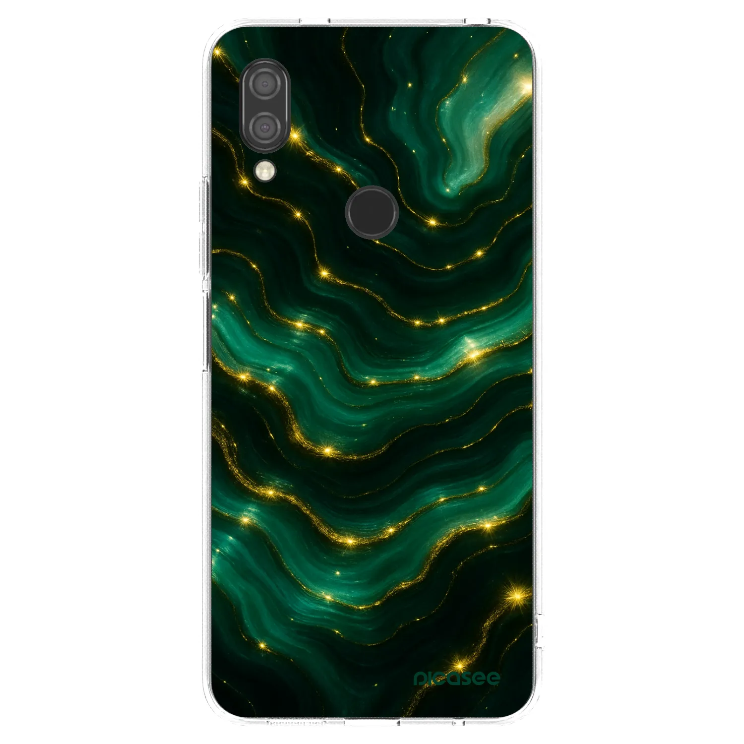 Picasee silikónový prehľadný obal pre Xiaomi Redmi 7 - Emerald