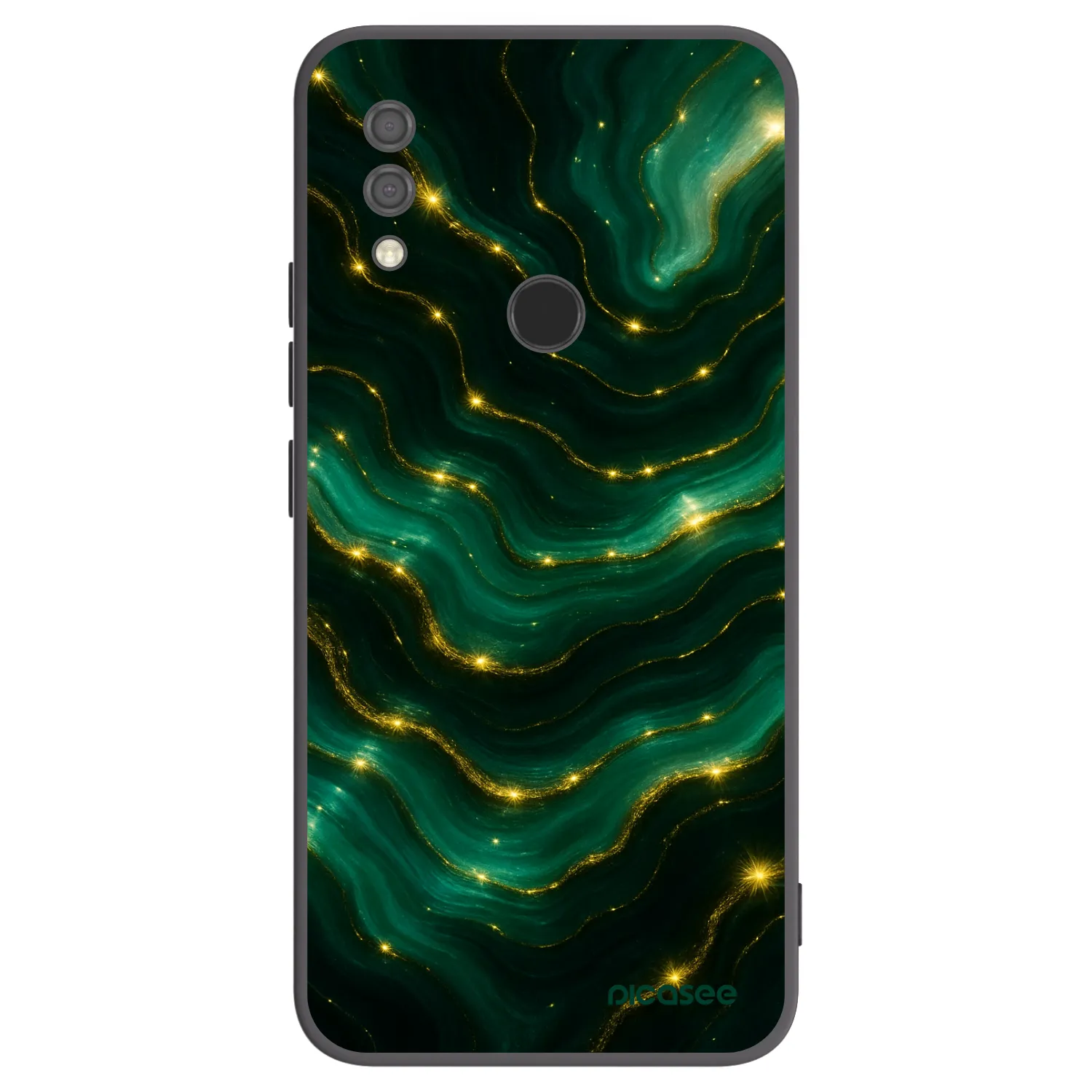 Picasee silikónový čierny obal pre Xiaomi Redmi 7 - Emerald