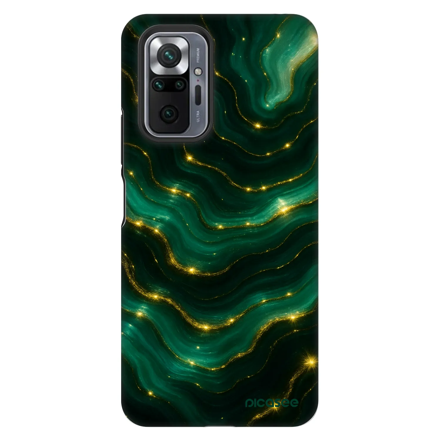 Picasee Fashion Case pre Xiaomi Redmi Note 10 Pro - Emerald